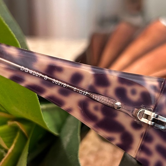 Rare Dolce & Gabbana Purple & Animal Print Sunglasses 😎💜 - Picture 8 of 12